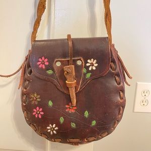 1970 VINTAGE LEATHER PURSE